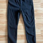 RE/DONE High-Rise Ankle Crop Comfort Stretch Jeans - Sz 32 - Black Photo 1