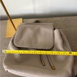 Marc Jacobs Pike Place Backpack in Taupe Pebbled Leather Photo 11