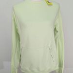 All In Motion French Terry Woven Mix Crew Neck XS NWT Photo 0