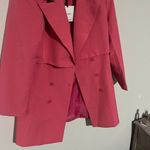 ASOS NWT Extro & Vert mini blazer dress with overlay in hot pink size 6 Photo 5