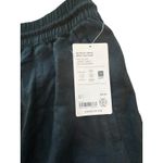 Athleta Retreat Linen Wide Leg Pants Size 1X Black Drawstring Elastic Waist NWT Photo 3