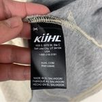 Kuhl  size small cream quilted long sleeve pullover sweater outdoor cabin turtle Photo 8