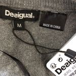 Desigual Womens Sweater S Gray Kensington V-neck Long Sleeve Knit NWT Photo 6