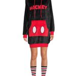 Disney  Mickey Mouse Black and Red Fleece Hoodie Photo 1