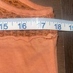 Free People  Womens Sayulita Crochet‎ Striped Dress Sleeveless Orange Cream XS Photo 6