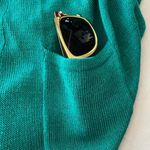 J Jill Green Linen Blend Open Cardigan Size undefined Photo 2