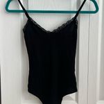 American Eagle  Black Lacy Bodysuit Photo 0