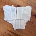 Bardot  Lithium Mesh Bustier Top in Orchid White | Size 8 | Medium Photo 5