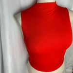 Naked Wardrobe  orange Sleeveless Women's crop Top NWT medium Photo 5