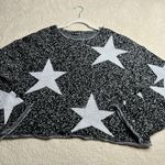 SheIn : Star Sweater Boxy Cropped Black and White Speckled Photo 5