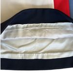 Prada EUC Vintage Colorblock Wool Skirt With Buckled Belt Size Small Photo 7