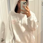 Adorable Star Fit Sweatshirt White Size L Photo 0