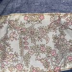 Ivy Jane  blue denim chambray skirt zipper‎ closure with tie size 8 Photo 4