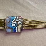 Beach ocean wave glass bracelet Photo 3