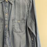 Women’s j Jill Jean button up size large Blue Photo 2
