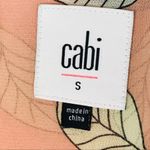 CAbi Monstera Tropical Leaf Sleeveless Top Style #5351, Size Small Photo 2