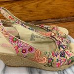 Mossimo Supply Co . | Floral Platform Sandals Photo 9