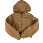 TNA ARITZIA Quilted Puff Boyfriend Hoodie SMALL Photo 0