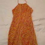 Berksha Orange mini sundress NWT Photo 0