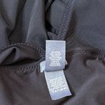 Aerie AE Swimsuit One Piece Long Black Plunge Shoulder Ties L Large Photo 5