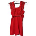 Willow & Clay  women’s size medium poppy shorts romper crochet floral design nwt Photo 3