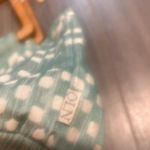 Small wooden handle bag Blue Photo 3