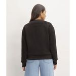 Everlane The ReNew Fleece Oversized Crewneck Oversized Teddy Sweatshirt Size XS Photo 5