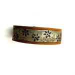 American Eagle silver tone and brown leather bracelet Photo 9