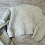Lululemon  Lab Textured Grid cropped pullover size 4 Photo 5