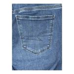 American Eagle Festival Flare Jeans Women Size 8 Short High Rise Dark Wash Denim Blue Photo 7
