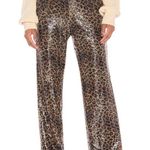 LPA Revolve  Sequin Leopard Pants size S Photo 0