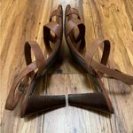 Talbots NWOT-Talbot leather Brown adjustable Sandles size 9B‎ Photo 3