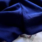 ESCADA Navy Blue Dress Pants Size 44 US 14 Trousers Straight Leg Slacks Office Photo 5