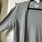 Old Navy Long Line Open front Cardigan Sweater Grey Size Medium Photo 5