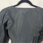 Aritzia Sunday Best Crinkle Poplin Top in Black Photo 6