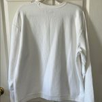 Unwind by League Watercolor Florida‎ White Corded Long Sleeve Sweatshirt Size XL Photo 6
