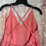 C/MEO COLLECTIVE  Coral Check Same Things Mini Babydoll Dress Photo 10