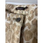J. McLaughlin Women's Tan Beige Leopard Print Stretch Ankle Skinny Pants Size 2 Photo 1