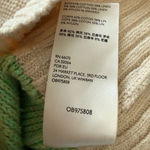 Free People  Cassidy Off The Shoulder Sweater Size XS Striped Oversized Photo 7