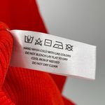 Modern Citizen Ally Dress Size Large NEW Ribbed Red Rib Twist Midi Bodycon NWOT Photo 13