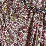 NEW Doen Sz S Bellflower Maxi Silk Dress in Clay Floral Pink Photo 7