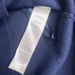 Chico's  Womens Navy Blue Turtleneck Sweater Size 1 Medium Long Sleeve Layering Photo 2