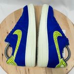 Nike  Air Force 1 Low Olivia‎ Kim No Cover Blue Corduroy Sneaker - Size 9 & 40.5 Photo 8