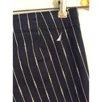 Nautical Navy blue White Rope Design Shorts Size 6 Womens Twill Stretch Photo 3