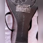 Montego Bay Club  Slip on Wedge Slide Sandals Woman's size 6.5 Photo 2