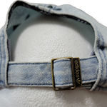 Adidas Originals Hat OSFM One Size Fits Most Blue Light Washed Denim Style Hat Photo 5