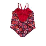 Farm Rio Adidas x Red Blue Floral One-Piece Swimsuit Plus Size 4X NWT Athletic Photo 6