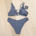 Zaful  Womens Bikini Set‎ Size M Gray Minimalist Coastal Vacation Summer Beach Photo 2