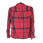 BDG Urban Outfitters Womens Flannel Shirt Boyfriend Fit 100% Cotton Plaid Red XS Photo 1