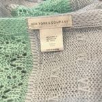 New York & Company Soft Pastel Colors Infinity Scarf Blue Photo 5